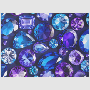 Colourful Jewel Art Tissue Paper