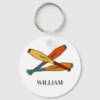 Colourful Juggling Clubs Jugglers Personalised