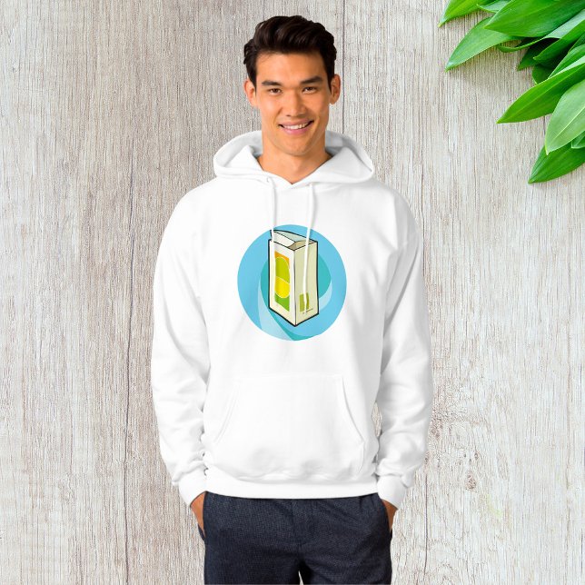 Colourful Juice Carton Modern Minimal  Hoodie (Creator Uploaded)