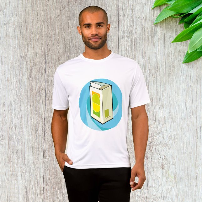 Colourful Juice Carton Modern Minimal  T-Shirt (Creator Uploaded)