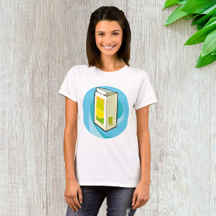Colourful Juice Carton Modern Minimal  T-Shirt
