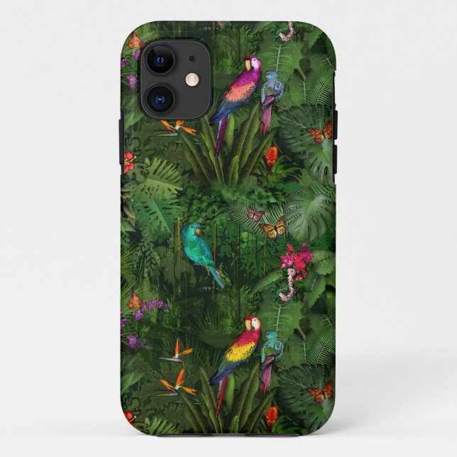 Colourful Jungle Case-Mate iPhone Case (Back)