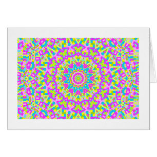 Colourful Kaleidoscope 010 (Bordered)