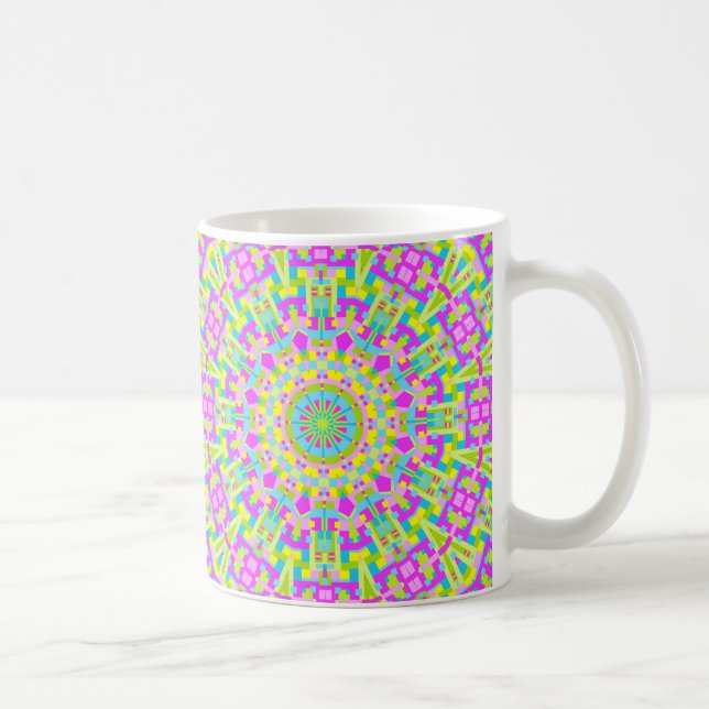 Colourful Kaleidoscope 05 Coffee Mug (Right)