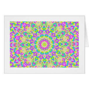 Colourful Kaleidoscope 07 (Bordered)