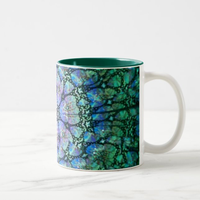 Colourful Kaleidoscope Mug #1 (Right)