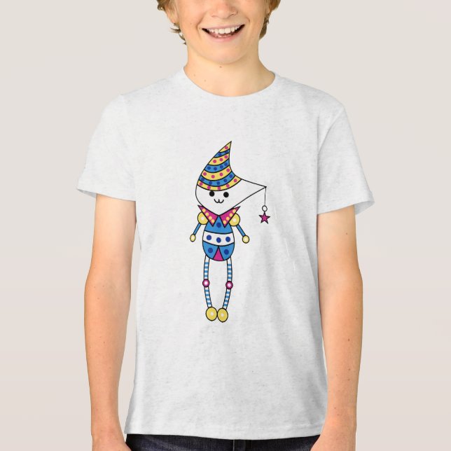 Colourful kawaii cute character tshirts (Front)