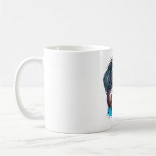 Colourful Kawaii Shorkie Nerd 2 Coffee Mug