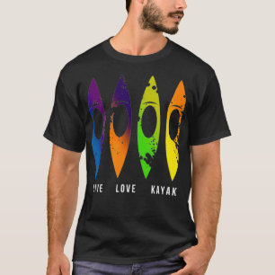 Colourful Kayaks For Outr Adventure kayaking boat T-Shirt