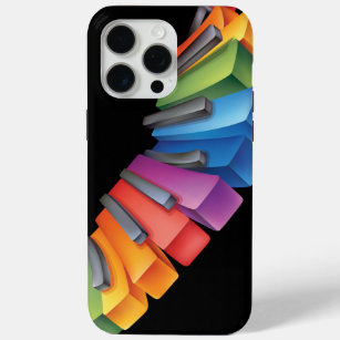 Colourful Keyboard Cool Music iPhone 15 Pro Max Case