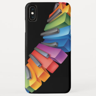 Colourful Keyboard Cool Music Case-Mate iPhone Case