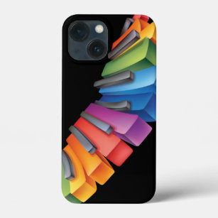 Colourful Keyboard Cool Music iPhone 13 Mini Case