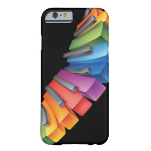 Colourful Keyboard Cool Music Barely There iPhone 6 Case