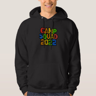 Colourful Kids Camp Squad 2022 Host Summer Counsel Hoodie