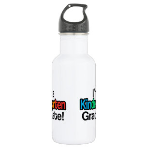 Colourful Kids Graduation Kindergarten Graduate 532 Ml Water Bottle