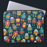 Colourful Kids Robot Laptop Sleeve<br><div class="desc">This is an awesome robot gift that makes the perfect gift.</div>