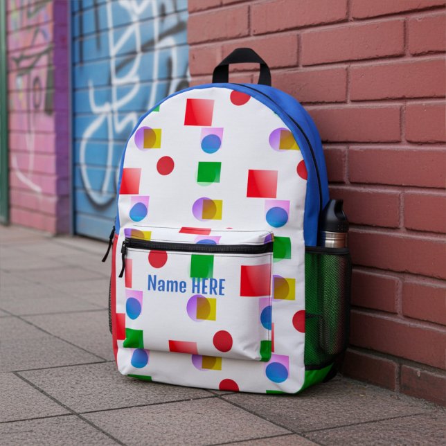 Colourful Kids School Printed Backpack (Creator Uploaded)