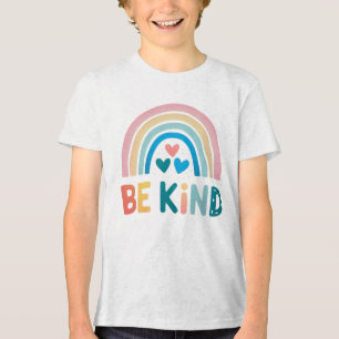 Colourful Kindness Rainbow Tri-Blend Shirt