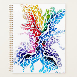 Colourful kiss planner