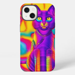 colourful kitten cat phone case