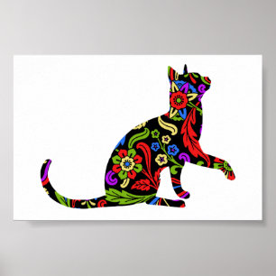 Colourful Kitty 2 Poster