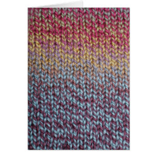 Colourful Knit Blank