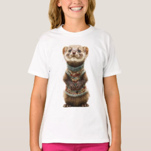 Colourful Knit Sweater Ferret Kids