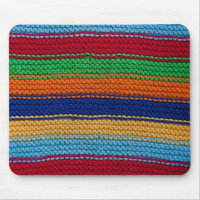 Colourful knitted stripes