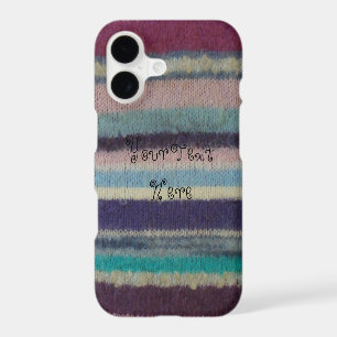 colourful knitted stripes vintage style fun