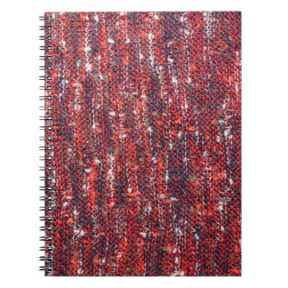 Colourful Knitted Texture: Cosy Background Notebook