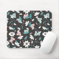 Colourful Koala Pattern Cute Animal and Floral