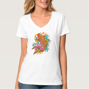 Colourful Koi Goldfish T-Shirt