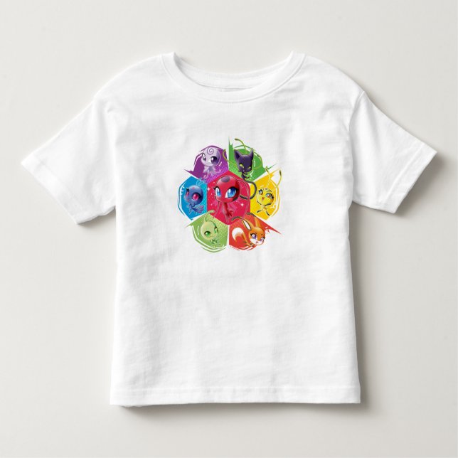 Colourful Kwamis Toddler T-Shirt (Front)
