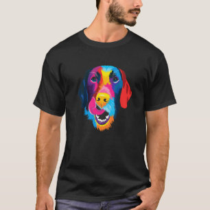 Colourful Labrador Abstract Colourful Labrador Pai T-Shirt