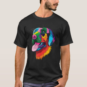 Colourful Labrador Abstract Colourful Labrador Pai T-Shirt