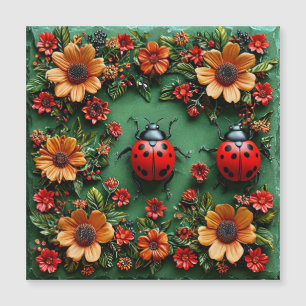Colourful ladybugs