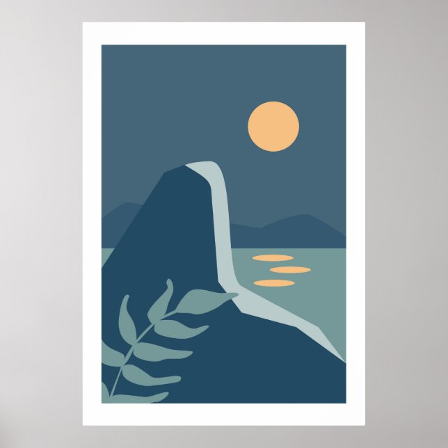  Colourful landscape poster (Front)