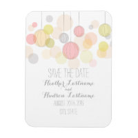 Colourful Lanterns Save The Date