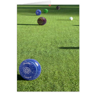 Colourful Lawn Bowls,