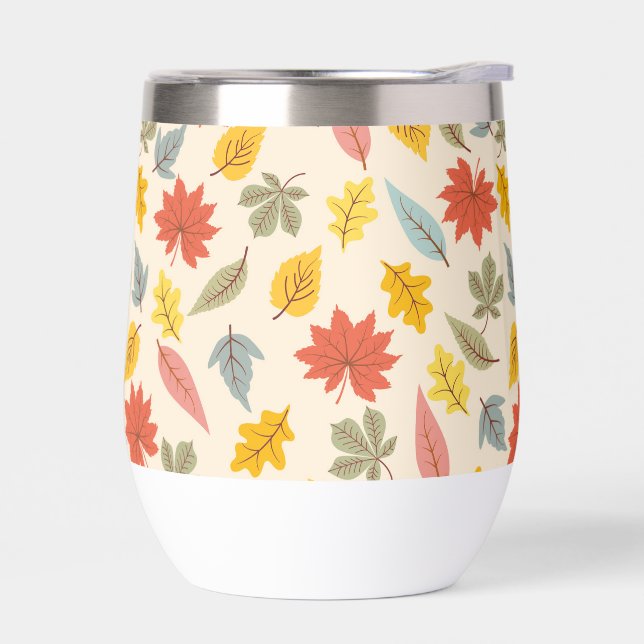 Colourful Leaf Fall Pattern (Left)