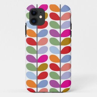 Colourful Leaf Pattern Case-Mate iPhone Case