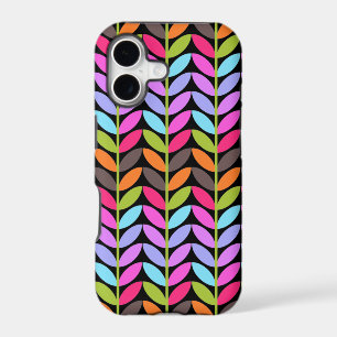 Colourful Leaf Pattern Design