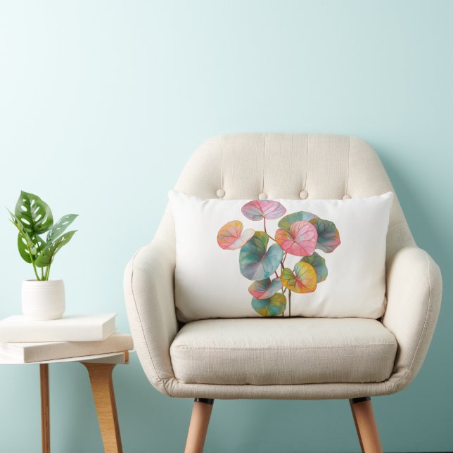 colourful leaf pillow (Chair)