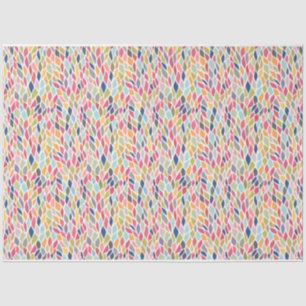 Colourful Leaves Pattern Soft tissue Wrap Paper