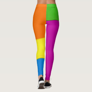 Colourful leggings