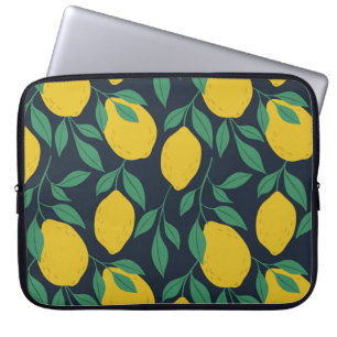Colourful Lemons: Hand Drawn Vibrance. Laptop Sleeve