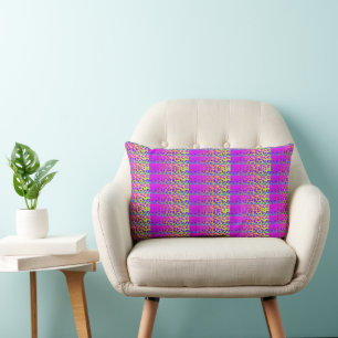 Colourful Leopard Lumbar Cushion