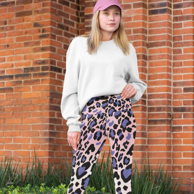 Colourful Leopard Pattern Leggings (Creator Uploaded)