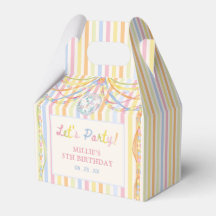 Colourful Lets Party Kids Birthday Party