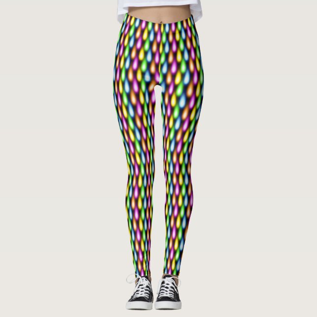 Colourful Light Effects Leggings (Front)